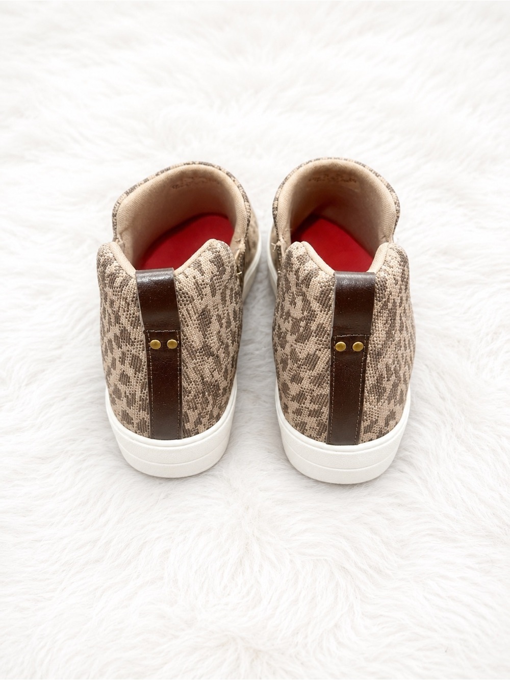 Ryka Surround Fit Leopard Print Slip On Sneakers Women’s 7.5 Animal Print - Picture 6 of 7